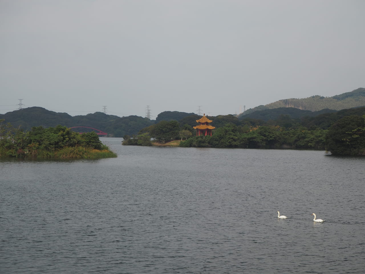 頓田貯水池風景2