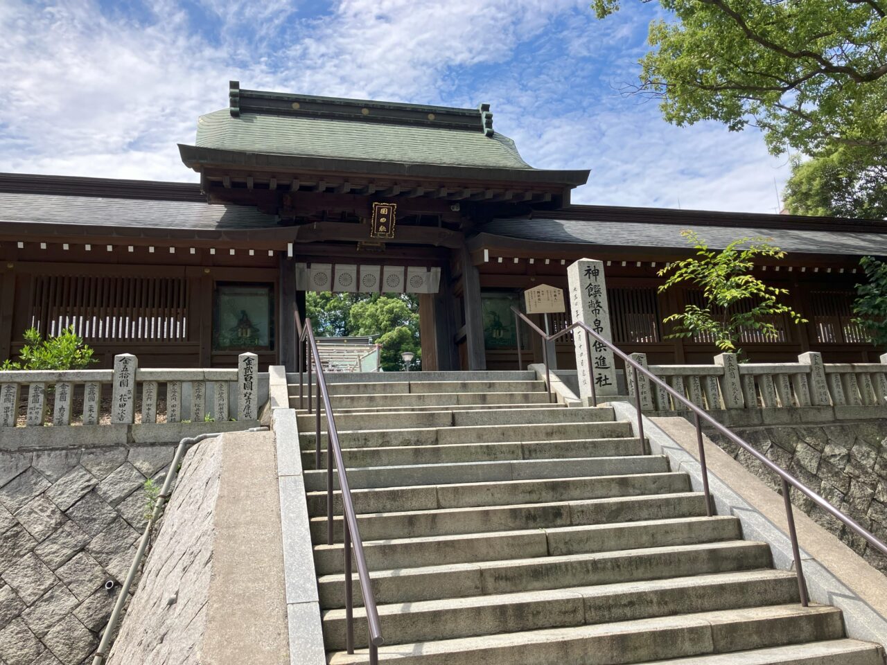 2025年に八幡西区の岡田宮で風鈴祭が開催
