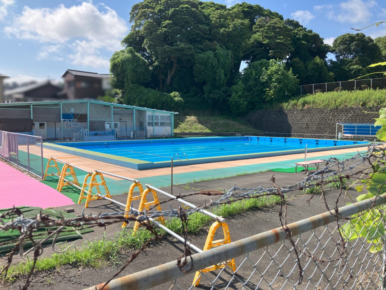 2025年に若松区の小石プール