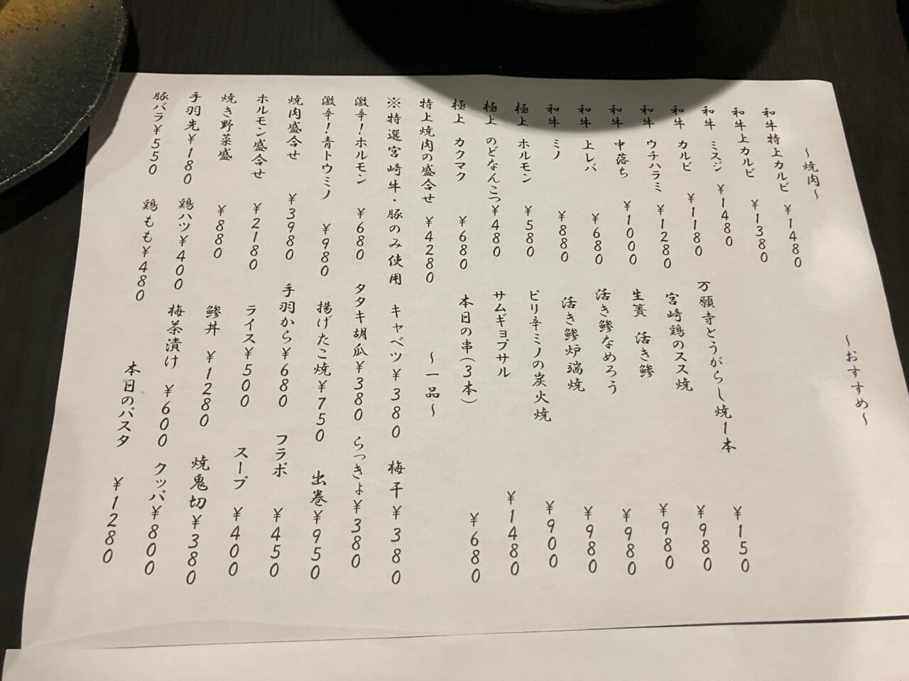2025年に八幡西区のホルモン焼き 灯