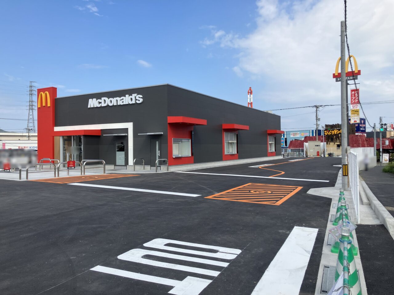 2025年に八幡西区に「マクドナルド フレスポ黒崎店」オープン